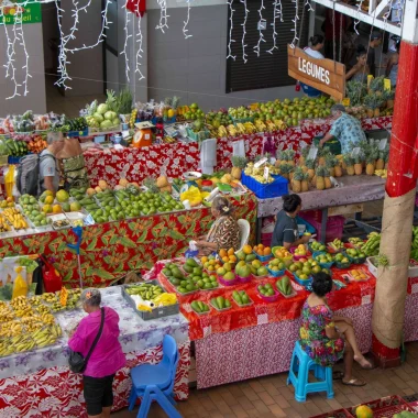 Le marché de Papeete © Massimiliano Cinà