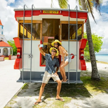 Selfie à Tahiti Et Ses Îles © Grégoire Le Bacon