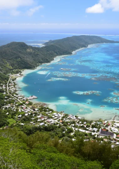 Village de Rikitea à Mangareva © Philippe Bacchet